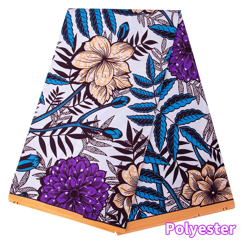 Sewing Batik Fabric - Ankara afrykański nadruk Batik Pagne prawdziwa