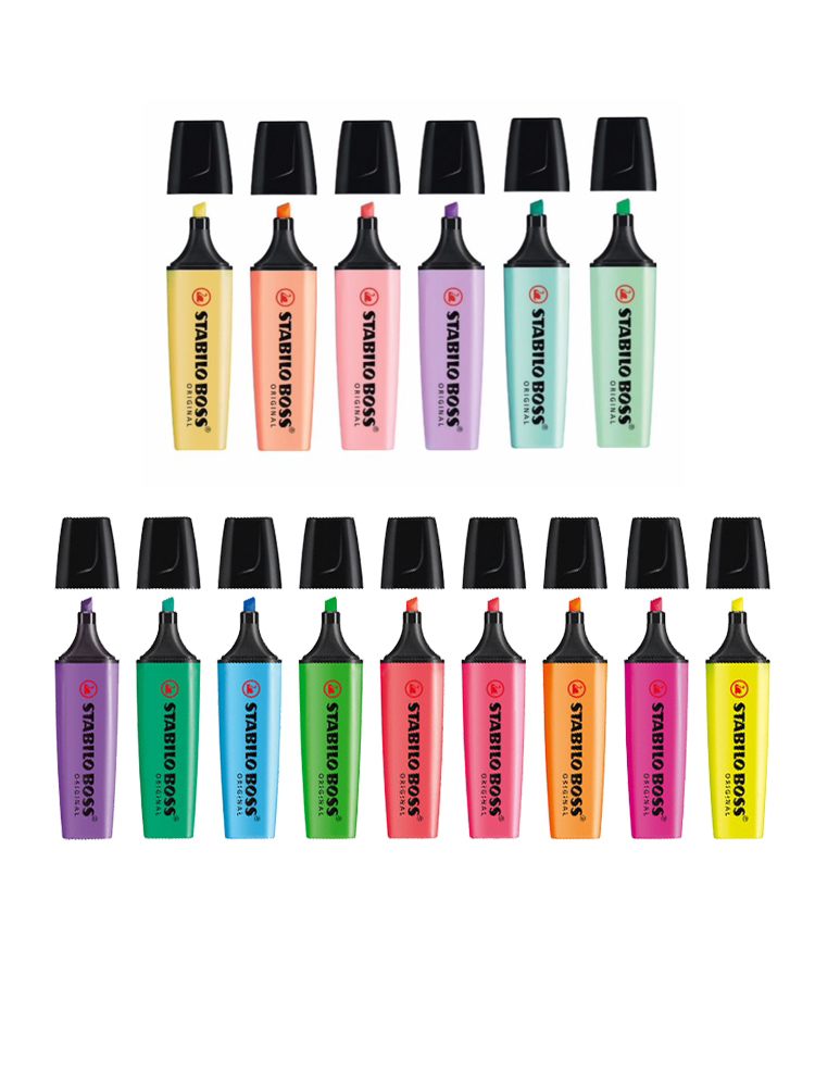 Stabilo Marker Boss - STABILO BOSS oryginalne pastelowe markery i