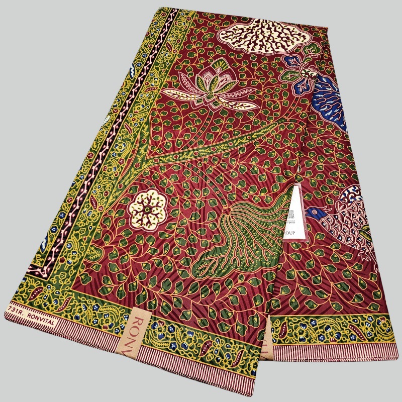 Sewing Batik Fabric - Tkanina bawełniana batik afrykańska z nadrukiem