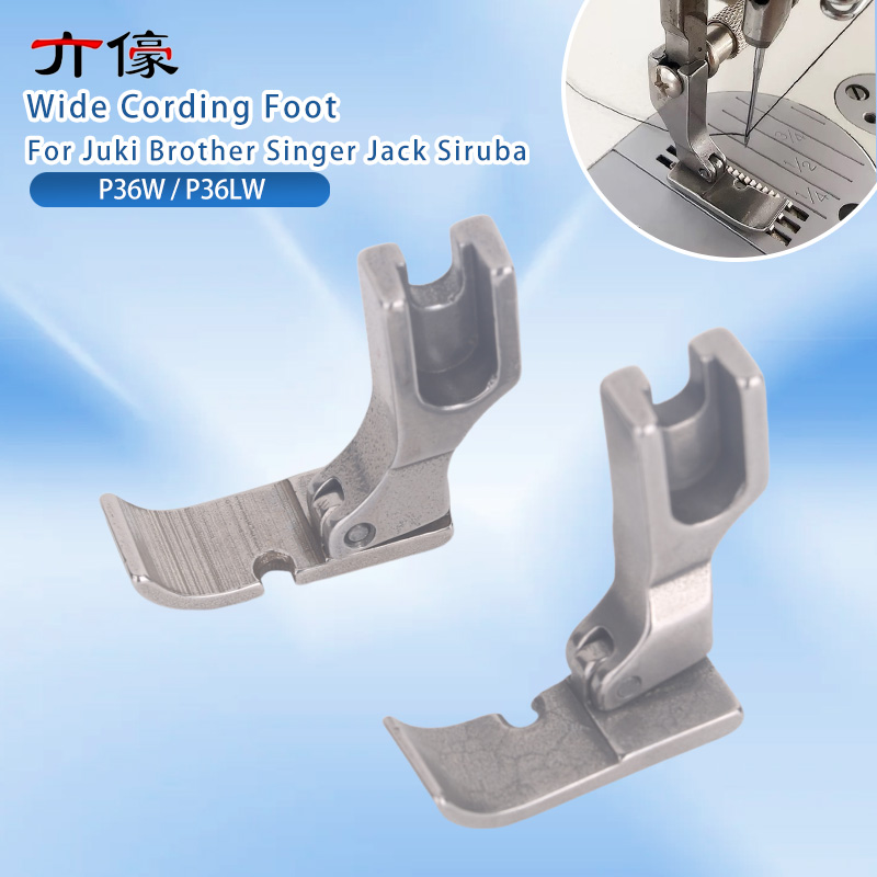 Zipper Foot Presser - Stopka do szycia szerokich szwów P36W