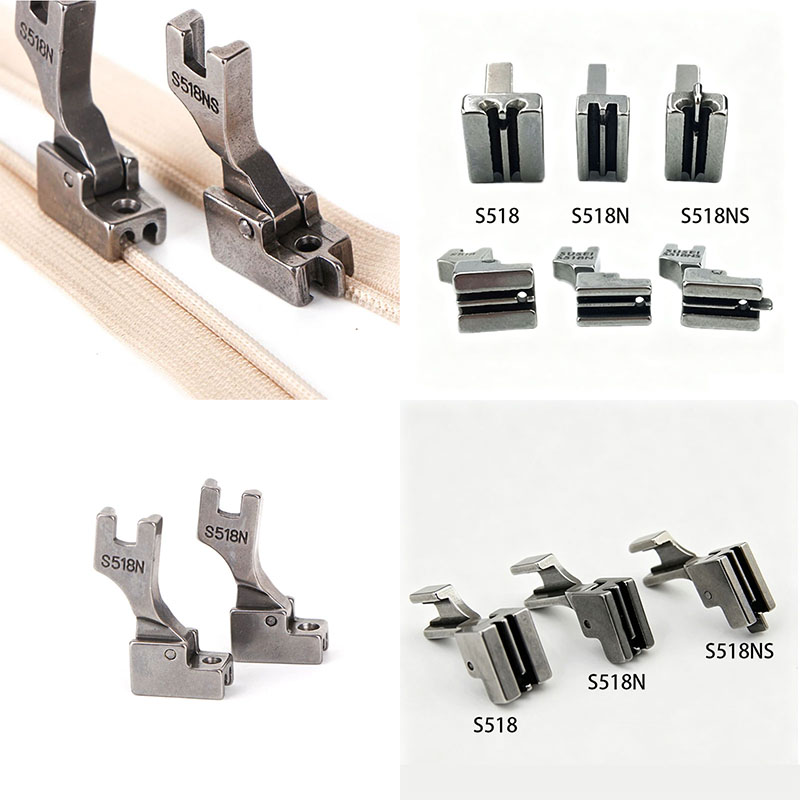 Zipper Foot Presser - Stopka do niewidocznych zamków błyskawicznych S518