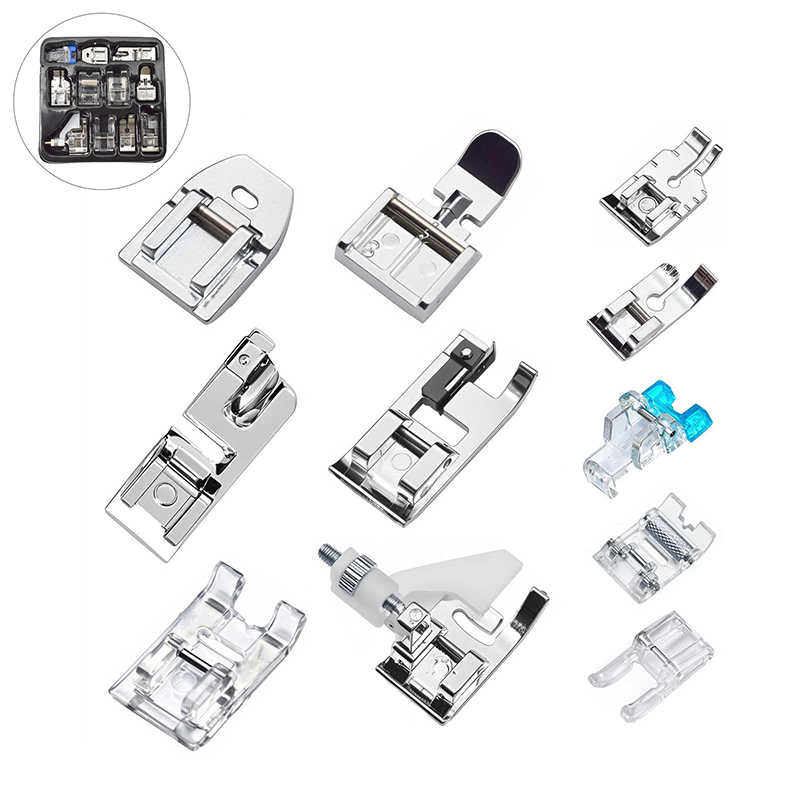 △   Zestaw 11 stopek do maszyn – Zipper Foot Presser recenzja i cena