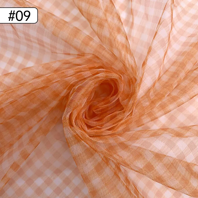 Tkanina siatkowa w kratkę 90x1 – Sewing Batik Fabric recenzja i cena