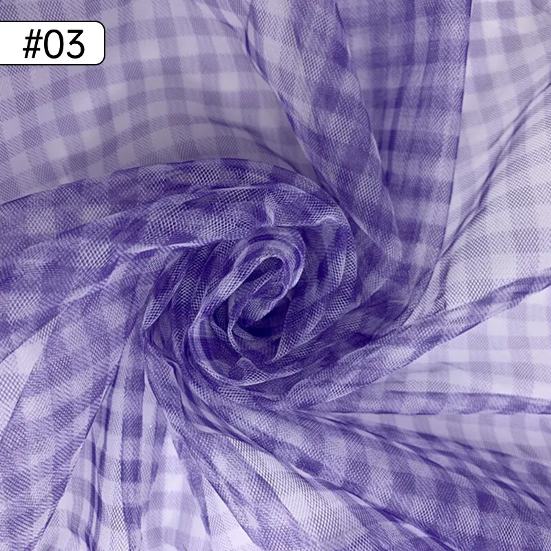 Tkanina siatkowa w kratkę 90x1 – Sewing Batik Fabric recenzja i cena