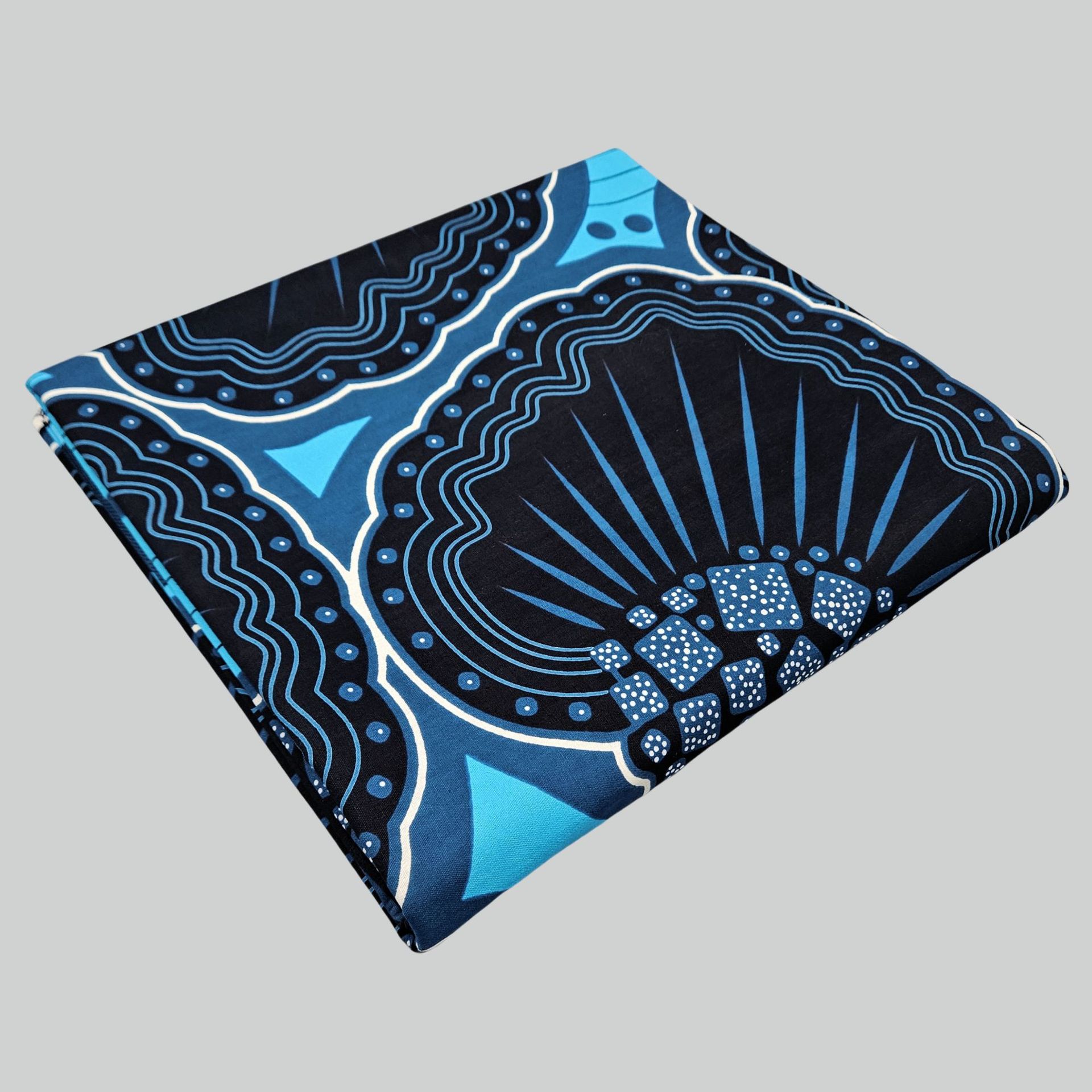 Czarna, drukowana, niebieska b – Sewing Batik Fabric recenzja i cena