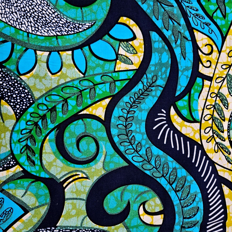 Tkanina w stylu afrykańskim o  – Sewing Batik Fabric recenzja i cena