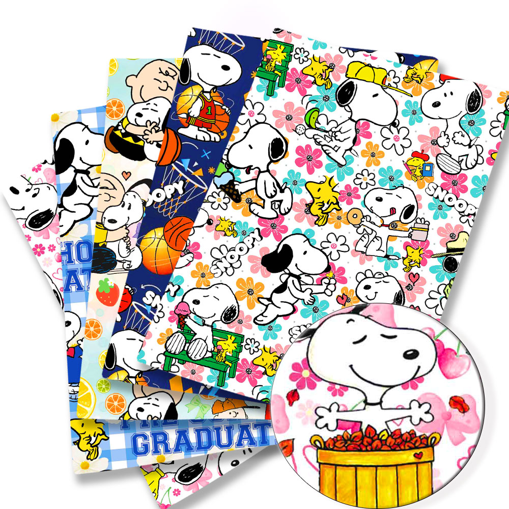 Tkanina TAKARA TOMY Snoopy 140 – Sewing In Textile recenzja i cena