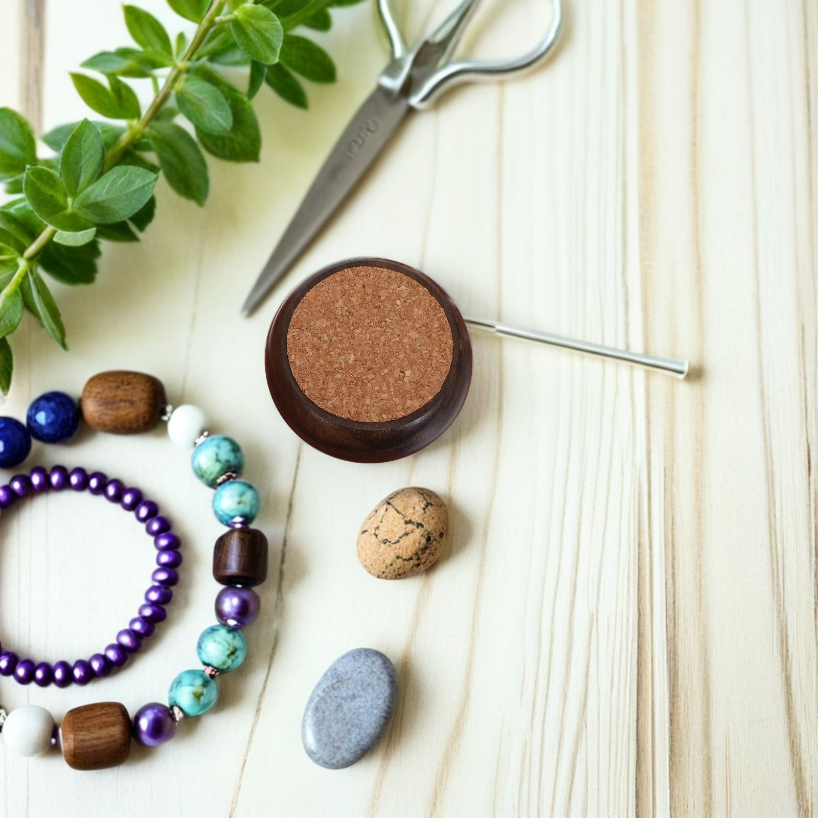 Drewniany uchwyt na szpilki, p – Sewing Pin Cushion recenzja i cena