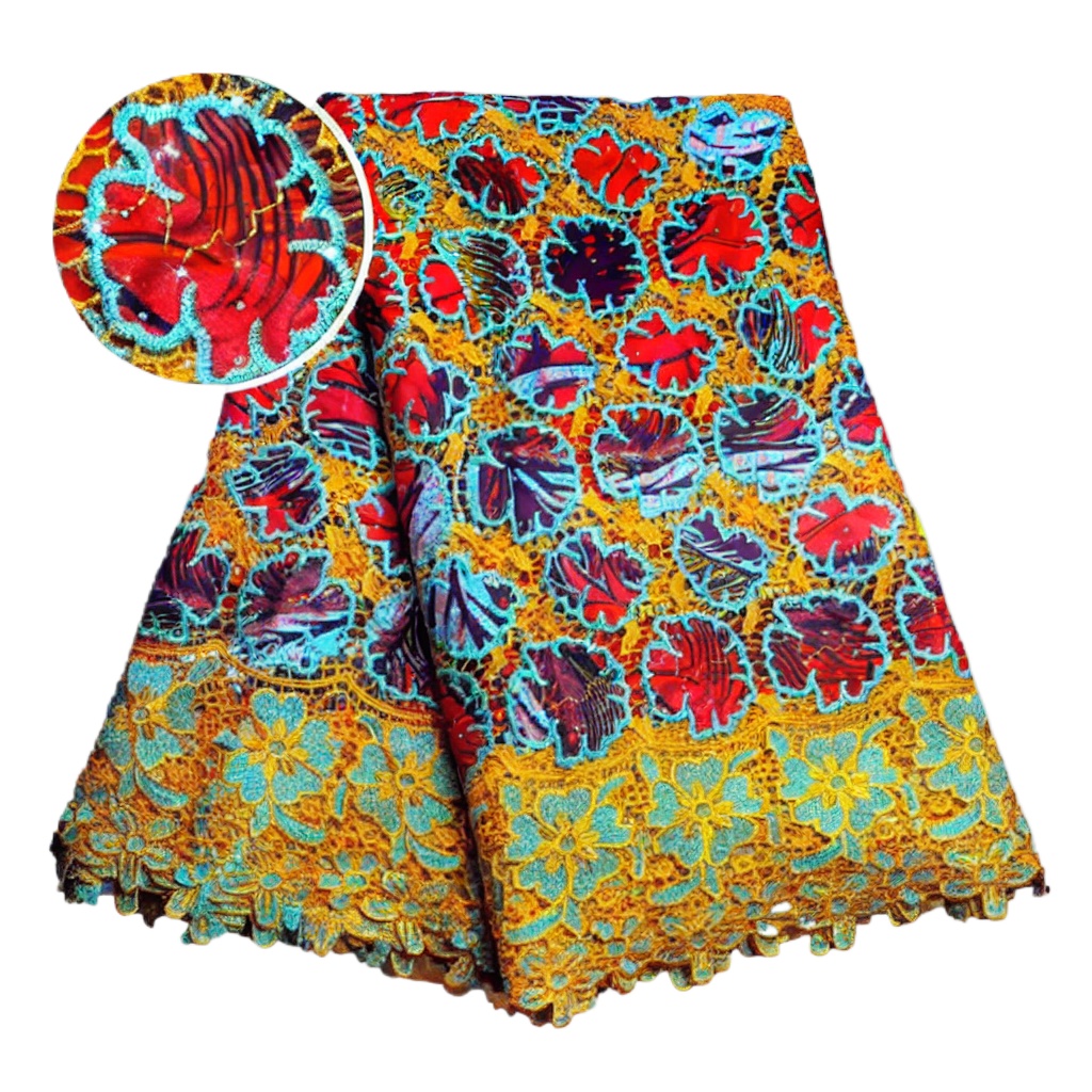 Tkanina z afrykańskiej koronki – Sewing Batik Fabric recenzja i cena