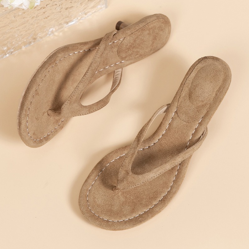 Damskie brązowe sandały na cie – Sewing Nylon recenzja i cena
