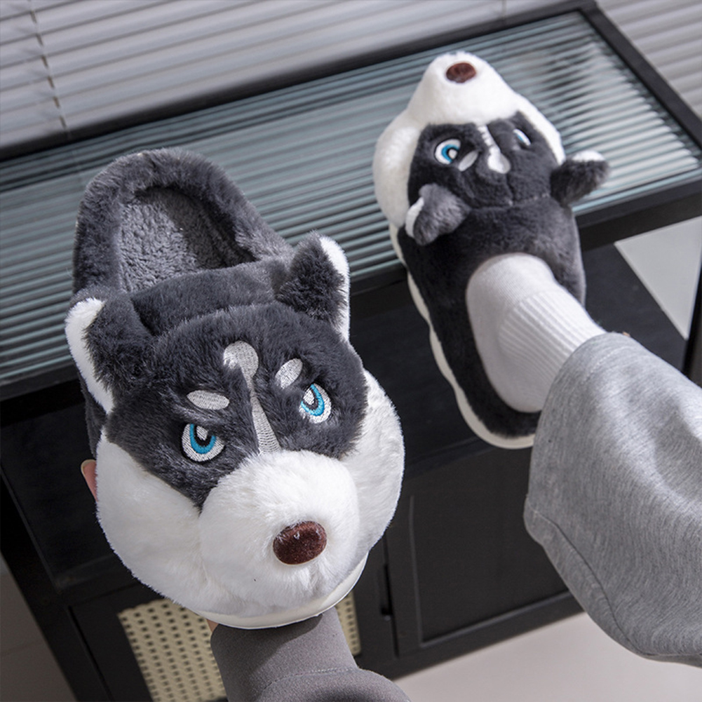 Pluszowe kapcie Husky, pluszow – Sewing House recenzja i cena