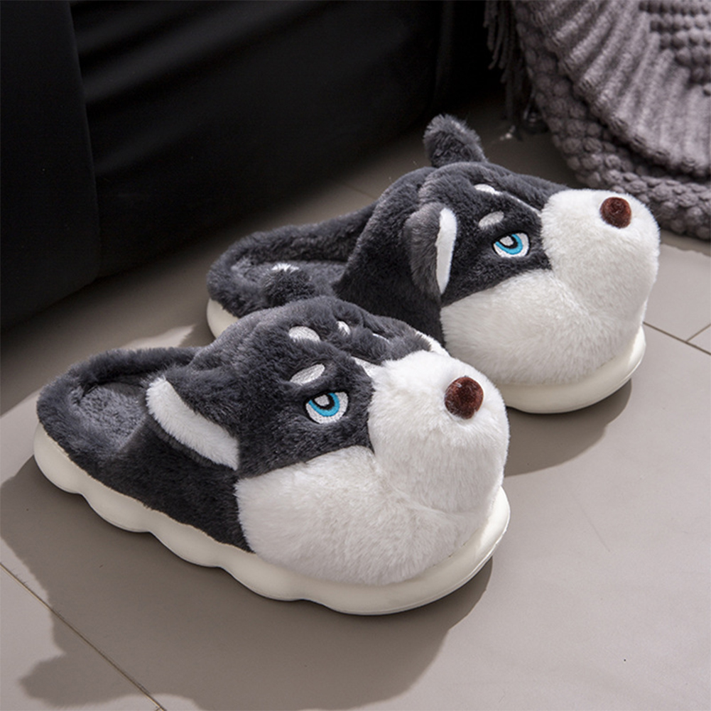 Pluszowe kapcie Husky, pluszow – Sewing House recenzja i cena