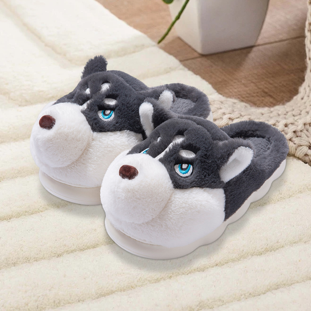 Pluszowe kapcie Husky, pluszow – Sewing House recenzja i cena