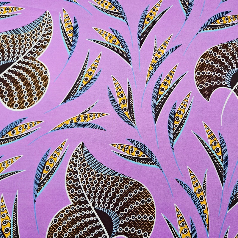 46 cali * 6 jardów fioletowej  – Sewing Batik Fabric recenzja i cena