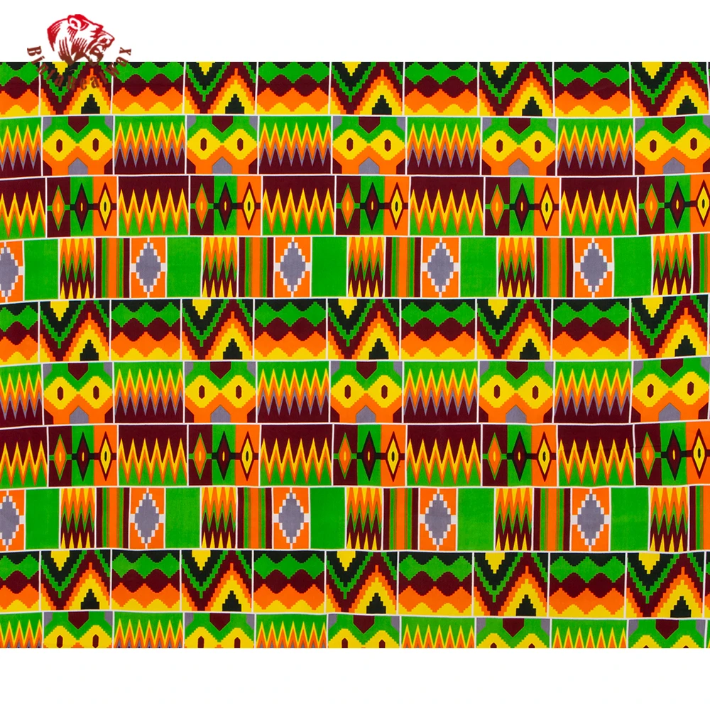 Afrykańska bawełna w jasnych k – Sewing Batik Fabric recenzja i cena