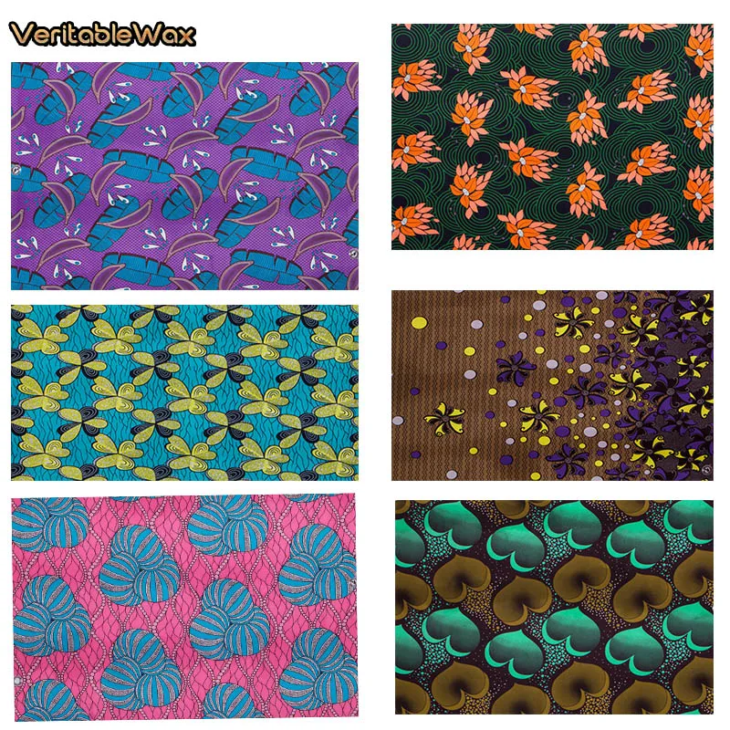 Afryka nigeryjska tkanina bati – Sewing Batik Fabric recenzja i cena