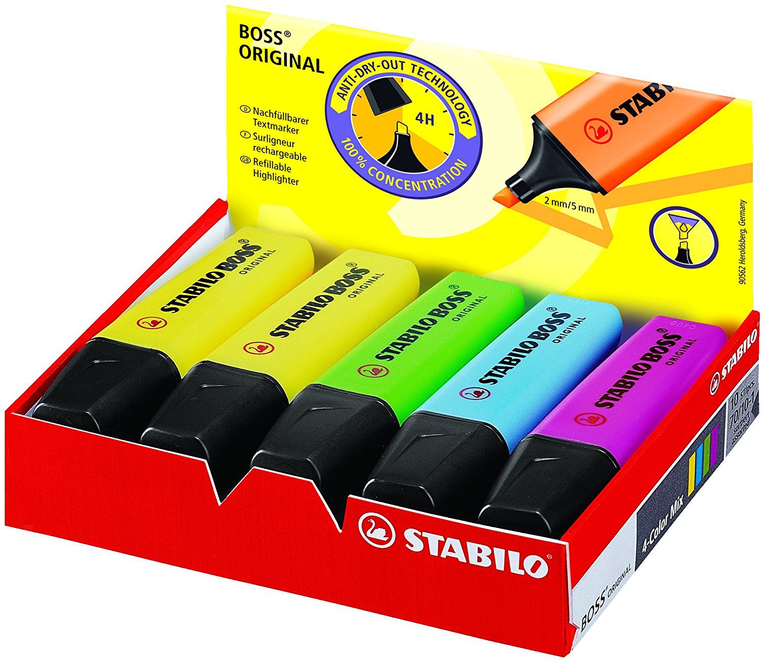 Znacznik tekstowy-STABILO BOSS – Stabilo Marker Boss recenzja i cena